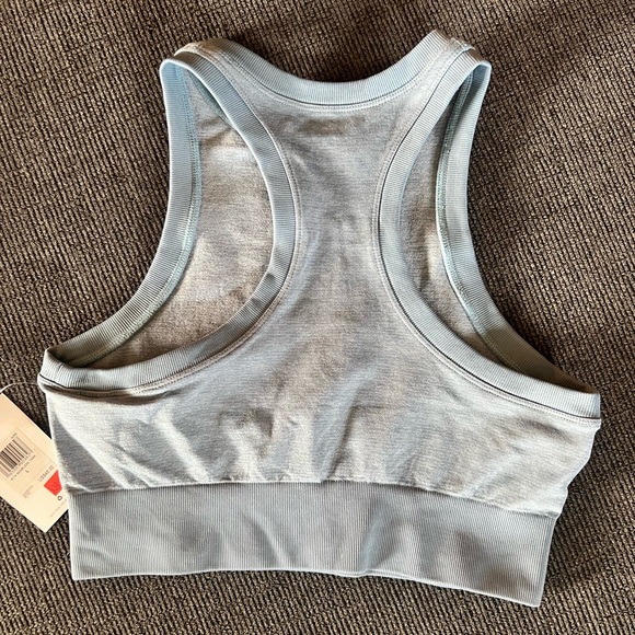 NWT Hurley Blue Racerback Rita Seamless Tank - Picture 2 of 4